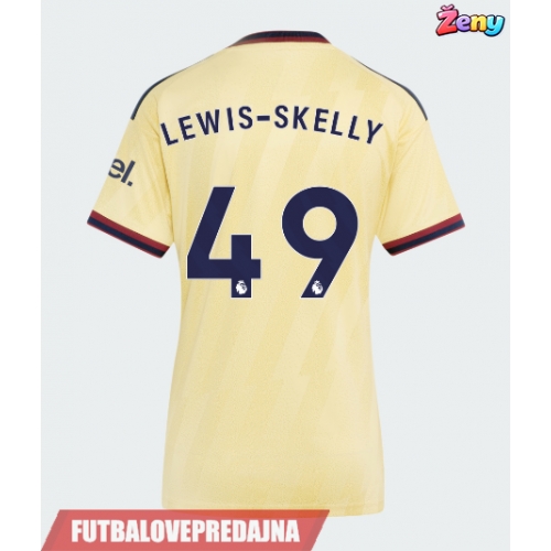 Lacne Ženy Futbalové dres Arsenal Myles Lewis-Skelly #49 2026-27 Krátky Rukáv - Tretina
